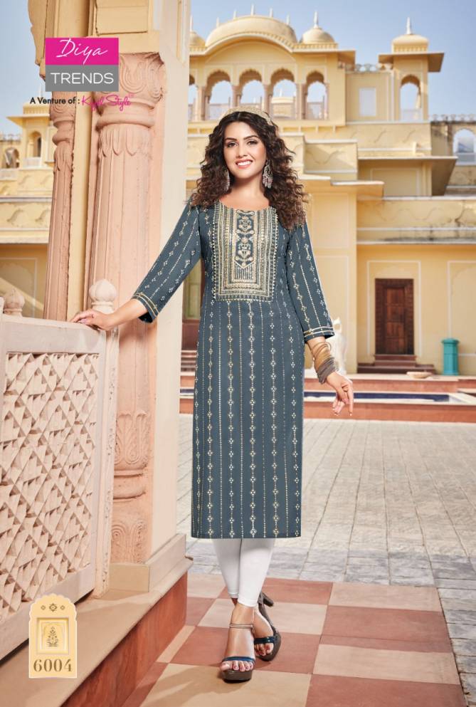 Victoria 6 Embroidery Latest Wholesale Kurti Collection